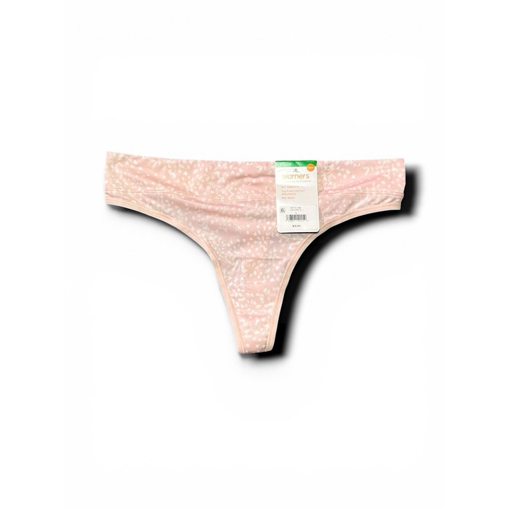 Warners Women's No Pinching, No Problems Thong - L/7